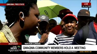 UPDATE: Free State leaders address water crisis