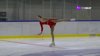 Icebeat Winter Trophy 2024 Junior Women SP Emilija OZOLA LAT