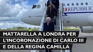 Arrivo del Presidente Mattarella a Londra