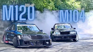 New Drift Build! Mercedes V12 turbo vs I6 turbo (eng. sub)