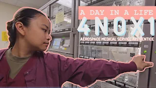 A Day in a Life of a 4N0X1 : Aerospace Medical Service Apprentice