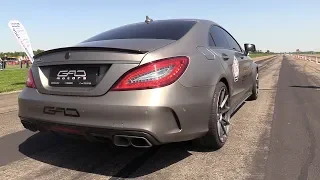 1200HP BRABUS Mercedes-AMG CLS63 S GAD MOTORS - REVS & DRAG RACING