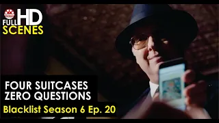 Four suitcases, Zero Questions: Blacklist Season 6 Ep. 20 Full HD