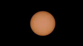 Passage de la planète Mercure devant le soleil du 11 novembre 2019