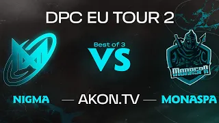 🔴DOTA 2 [RU] Team Monaspa vs Nigma Galaxy [bo3] DPC EEU 2023 Tour 2, Division I, Table