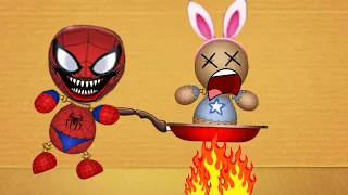 The Frying Pan VS Spider Buddy - Kick The Buddy