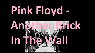 Pink Floyd - Another Brick In The Wall backing track