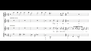 JEAN BAPTISTE LULLY: Trop indiscret Amour (Récit d'Orphée) PDF SCORE