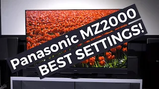 Panasonic MZ2000 BEST PICTURE SETTINGS - Filmmaker Mode & Dolby Vision Dark