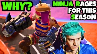 Why Ninja Rages for this Season? - Trio Victory Royal Best Playthrough - Fortnite Season Wrecked