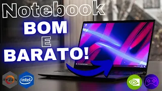 TOP 10 Melhores Notebooks BOM e BARATO para TRABALHAR, ESTUDAR E JOGAR! #tecnologia #notebook