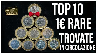 TOP 10 - 1 EURO RARE Trovate nei resti - monete rare - 1€ RARE COINS