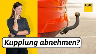 Muss meine Anhängerkupplung ab, wenn ich sie nicht brauche? | ADAC | Recht? Logisch!