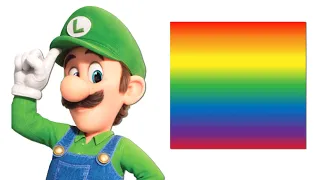 Super Mario Bros  Movie Characters and their favorite COLORS!