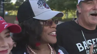 Braves fans fired up for the World Series in Atlanta