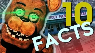 Five Nights at Freddy's | 10 FACTS YOU DIDN'T KNOW ABOUT FNAF!