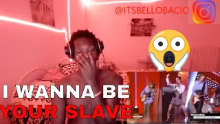 Måneskin - I WANNA BE YOUR SLAVE (Live In Paris) "Reaction"