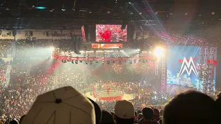 Dominik Mysterio getting booed in San Diego, CA - WWE Monday Night Raw Day 1