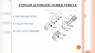 Types of Automated guided vehicle (AGV) in Computer aided design and manufacturing in Tamil