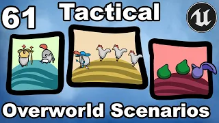 Tactical Combat 61 - Overworld Scenarios - Unreal Engine Tutorial Turn Based