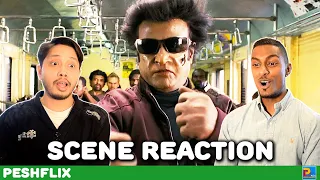 Enthiran - Train Fight Scene Reaction | Superstar Rajinikanth | PESHFlix