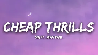 Sia - Cheap Thrills (Lyrics) ft. Sean Paul || Shawn Mendes, Camila Cabello,... (Mix)