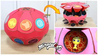 DIY my own MIRACULOUS LADYBUG BOX - Isa's World