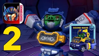 Angry Birds Transformers - Gameplay Walkthrough Part 2 - Saving Soundwave