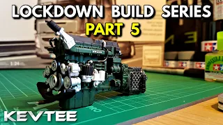 Italeri Volvo FH4 Globetroter | Engine Assembly | Part 5