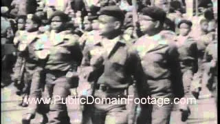 1967 Loyalty Parade New York City newsreel archival footage