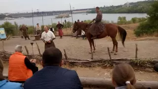 Вистава Запорізьких Січових козаків.