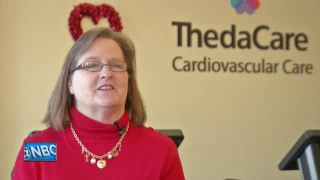 Heart attack survivor shares her story on National Wear Red Day