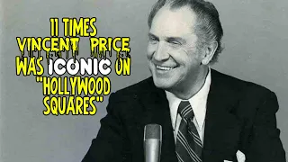 11 Times Vincent Price Was Iconic On "Hollywood Squares"
