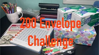 200 Envelope Challenge With A Twist #lowincomebudgeting #100envelopechallenge #savingschallenges