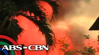 Bandila: Tinatayang 100 bahay, tinupok ng apoy sa Zamboanga