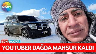 DAĞDA MAHSUR KALDIK !! Haberlere Çıktık | Siyah Giyen Genç