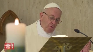 PAPA FRANCESCO SANTA MARTA 2018 04 19