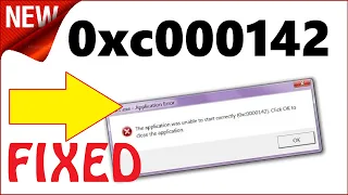 The Application was unable to start correctly 0xc0000142 Fix in Windows 10  8  7 | GTA