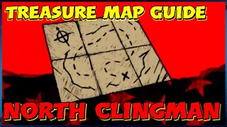 North Clingman Treasure Map Guide All locations Red Dead Online