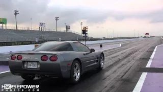 C5 Corvette bone stock 13 second quarter mile passes