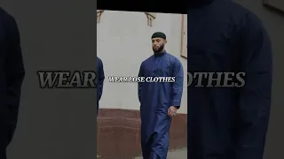 Dress Code for Muslim Men #muslim #islam #shorts #youtubeshorts