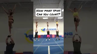 6-Year-Old vs. College Cheerleaders!! 🤯🤯 #cheer #cheerleading #navarro #mustangcheer #rauld33