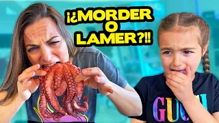 MORDER O LAMER UN PULPO CRUDO!! Itarte Vlogs