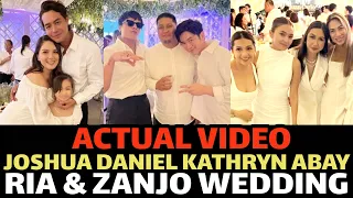 RIA ATAYDE ZANJO MARUDO WEDDING RECEPTIONS DANIEL KATHRYN JOSHUA KUMANTA SA KASAL NILA RIA AT ZANJO