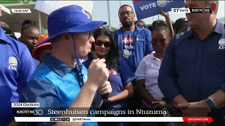 2024 Elections | DA leader Steenhuisen on a door-to-door campaign in Ntuzuma, KZN