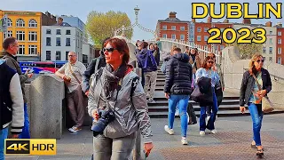 Dublin Ireland May 2023 4K Walking Tour