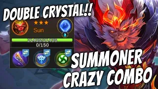 SUN ASTRO ELEMENTALIST!! UNLIMITED DODGE !! MAGIC CHESS MOBILE LEGENDS