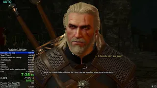 The Witcher 3: Wild Hunt - Hearts of Stone 100% Speedrun in 1:13:41