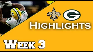 PACKERS HIGHLIGHTS VS THE SAINTS (Week 3 2020)