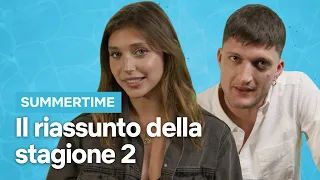 Il riassunto della stagione 2 di Summertime con il cast | Netflix Italia